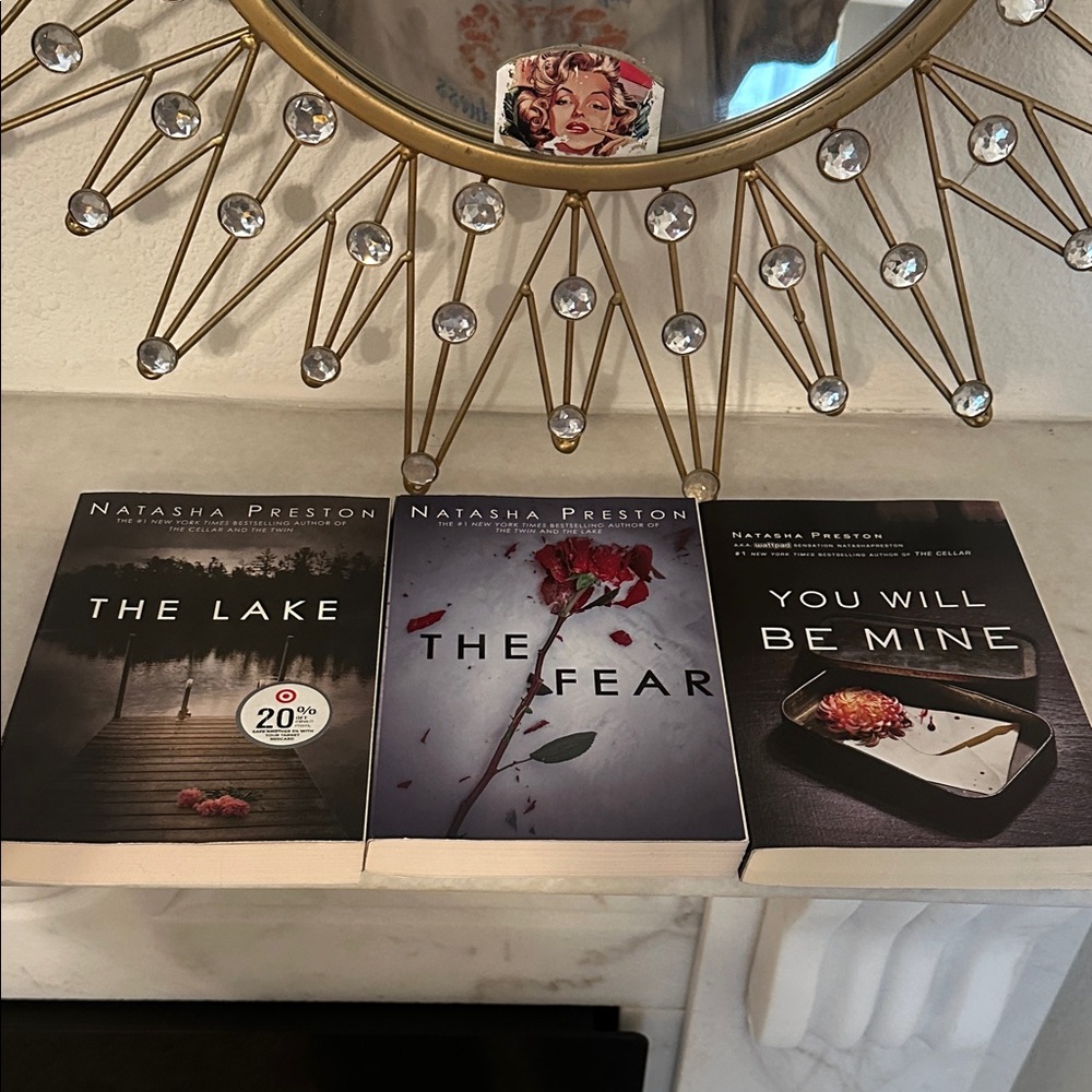 Natasha Preston Book Set - The Lake, The Fear, You Will Be Mine